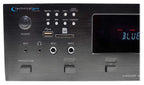 6000w 6) Zone, Home Theater Bluetooth Receiver+(12) Dark 6.5" Ceiling Speakers
